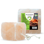 Himalaya Salzleckstein 3-4kg, mit Seil