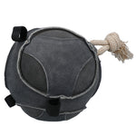 Spielball aus robustem Wildleder, grau