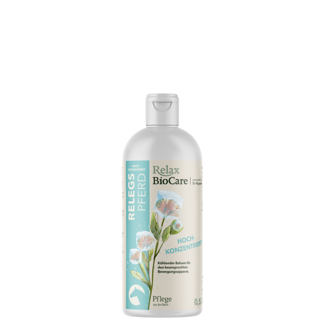 Relax Biocare Relegs Pferd (hochkonzentriertes Balsam) 500ml