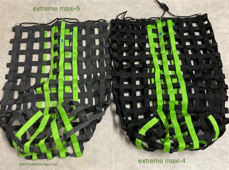 Sack aus Gurtband "Extreme-MAXI-5" / MW 5cm / grau-grün