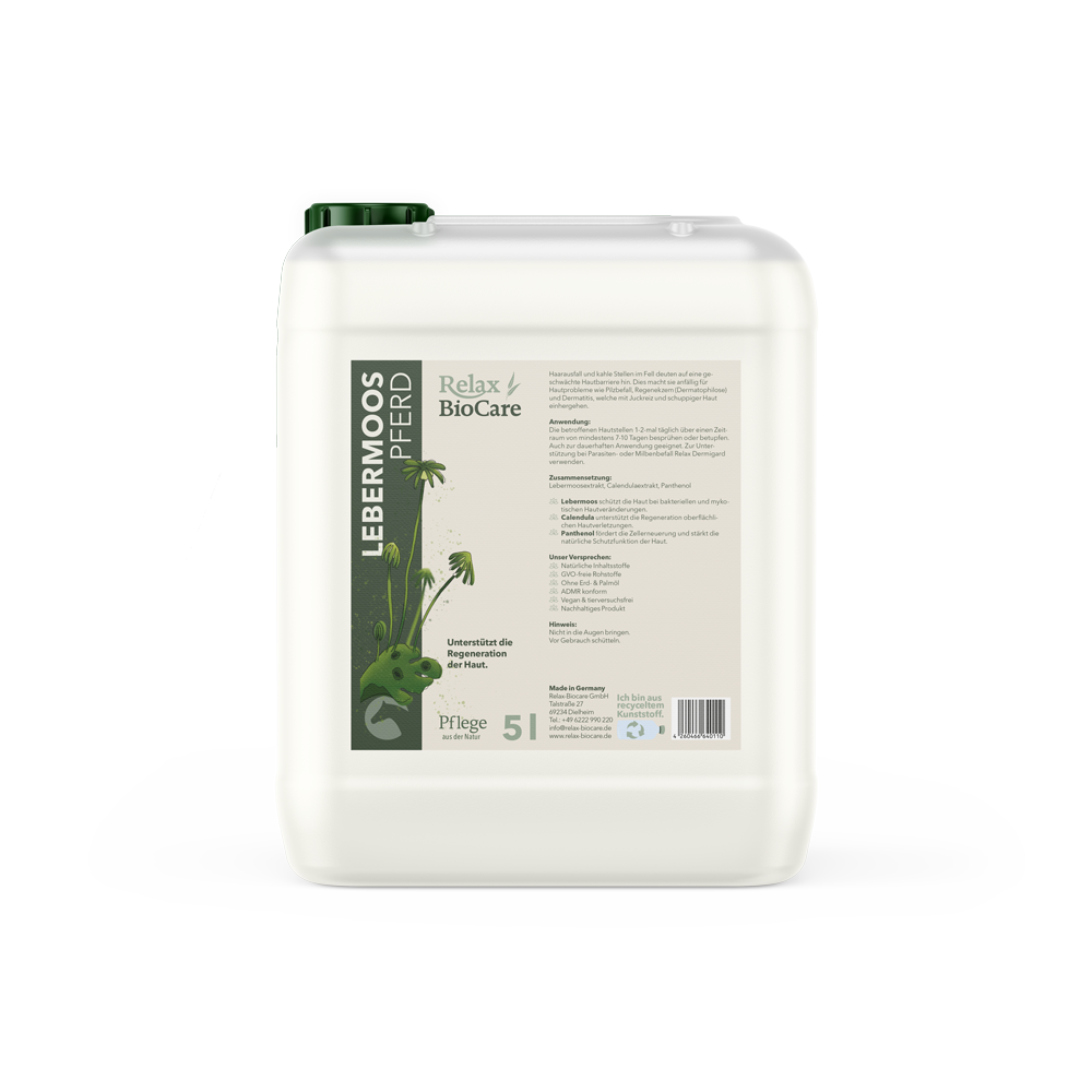 Relax BioCare Lebermoos Pferd 5000 ml
