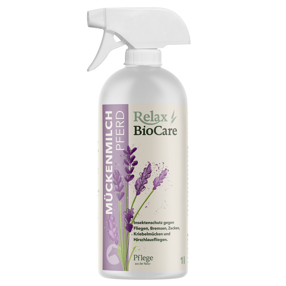 Relax BioCare Mückenmilch Pferd 1000 ml
