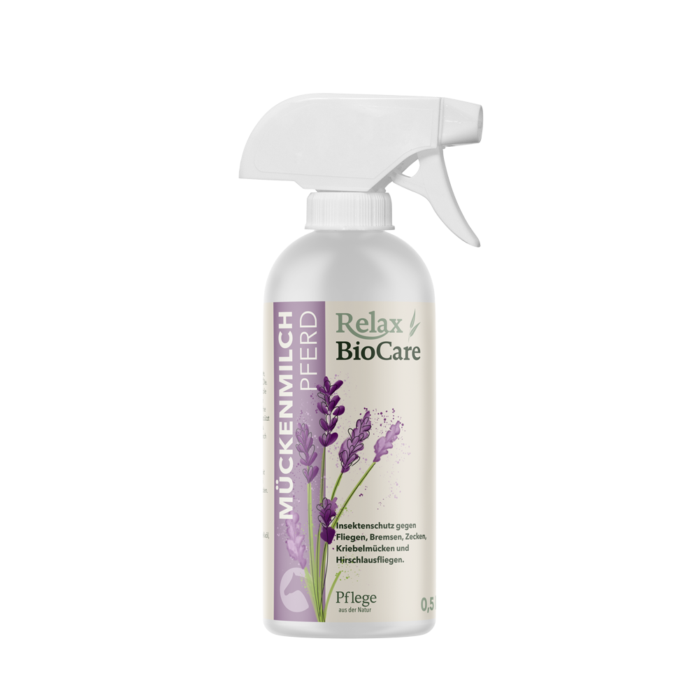 Relax BioCare Mückenmilch Pferd 500 ml